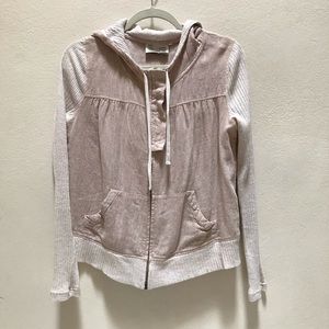 Anthropologie Monday-Sunday Light Bomber Jacket Size S